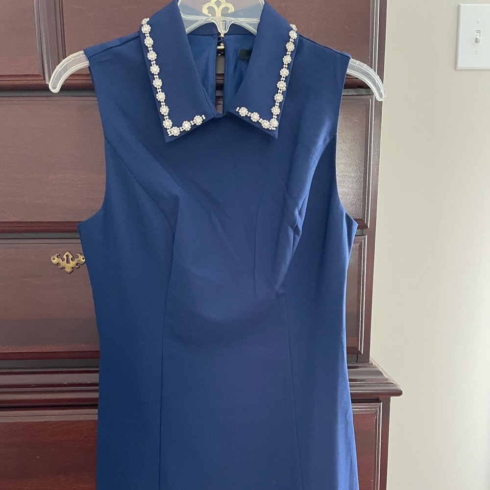 Adorable jewel collared dress